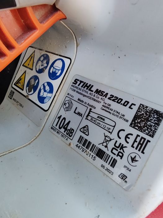 Drujba Stihl la baterie MSA 220 C