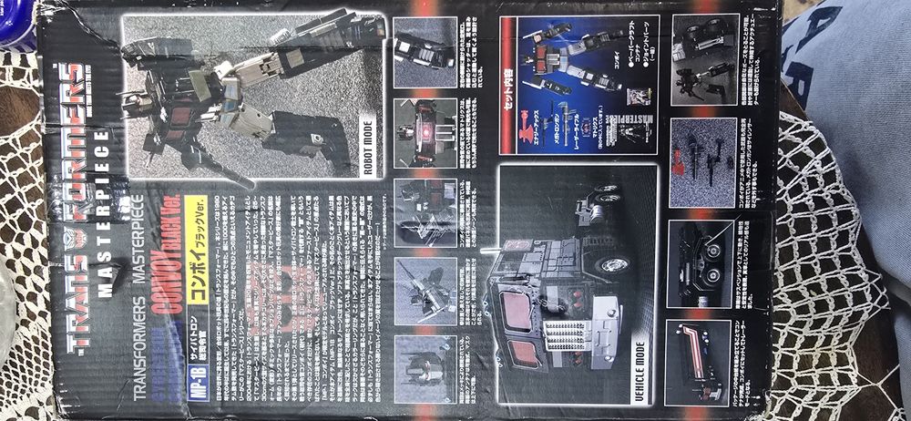 Transformers Masterpiece MP-1B Cybertron Commander Convoy Black Versio