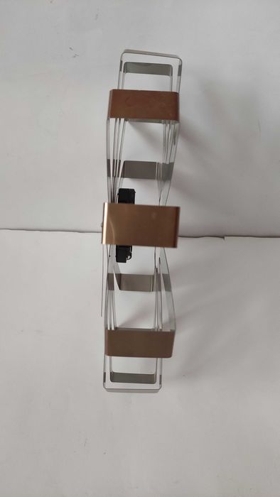 Немски стенен часовник от неръждаема стомана