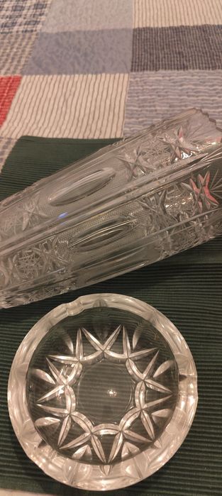 Vază Cristal cu scrumiera