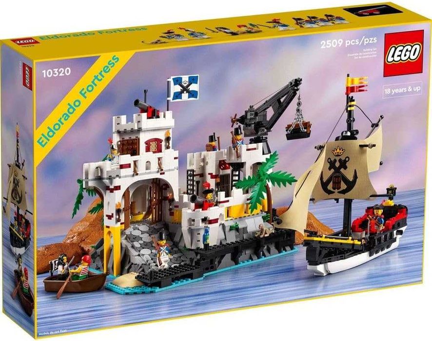 Lego Pirates Icons Eldorado Fortress 10320