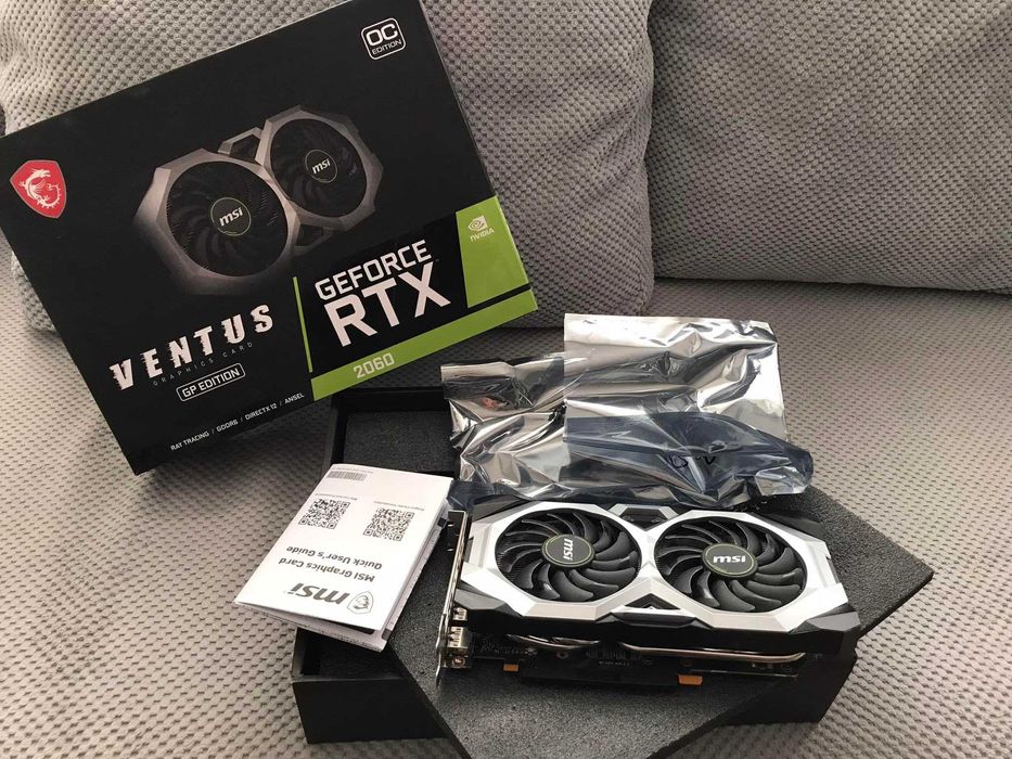 Видео Карта RTX 2060 MSI Ventus 6 GB