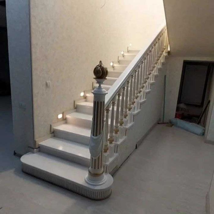 Производство Деревянных лестниц Обшивка лестницы МДФ шпон на заказ mdf ...