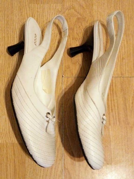 Pantofi Ecco noi, din piele