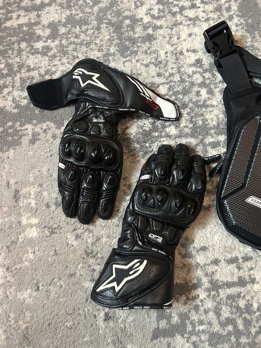 manusi alpinestars + birseta  moto
