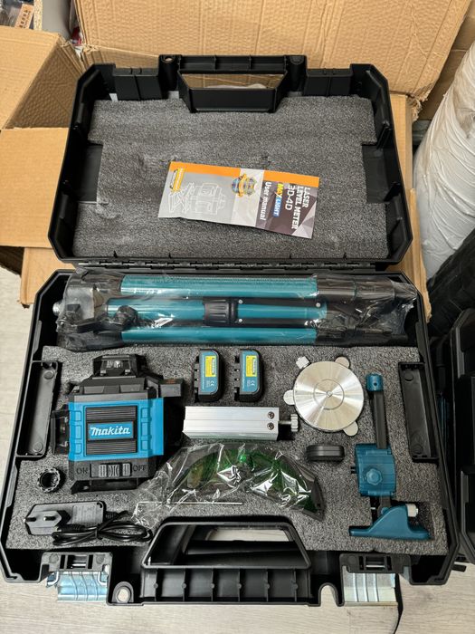 Лазерный уровень BOSCH MAKITA 4D