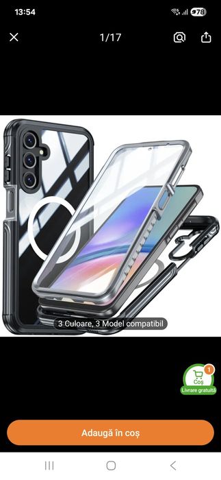 Husă față/spate Samsung a56