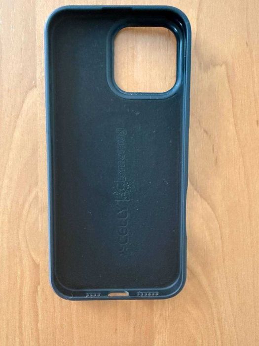 Husă iPhone 16 Pro Max Celly Chromag cu MagSafe – Verde Închis