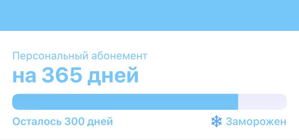 Продам 1Fit абонемент