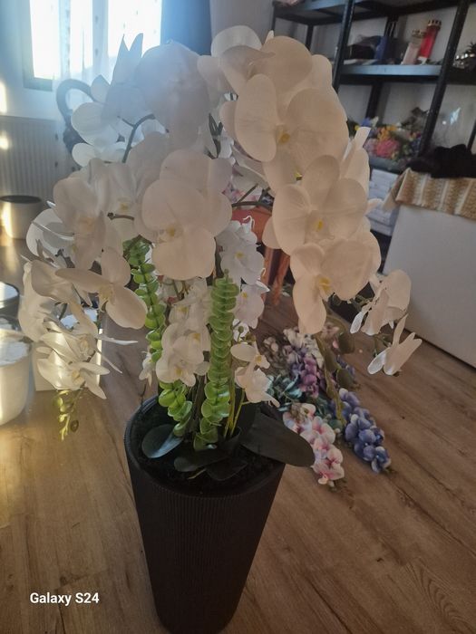 Orhidee silicon  dimensiune 125cm