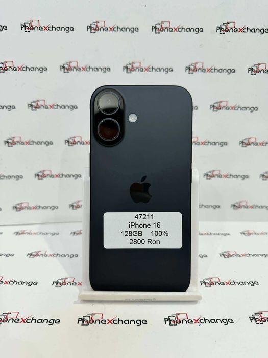 iPhone 16 Black Neverlocked 128GB