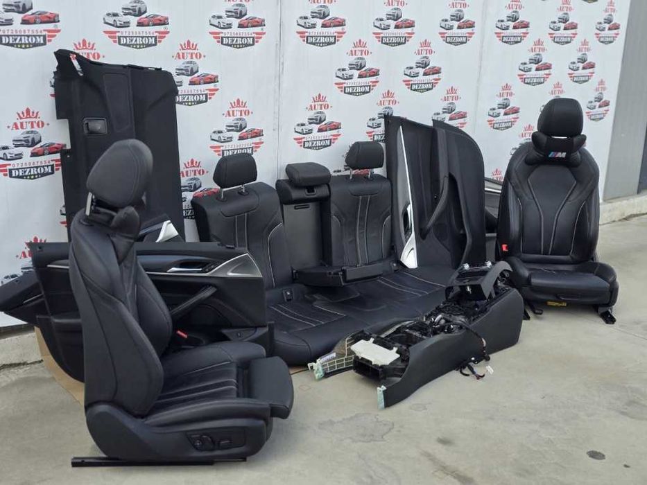 Interior complet semi-electric fara incalzire Bmw Seria 5 G30