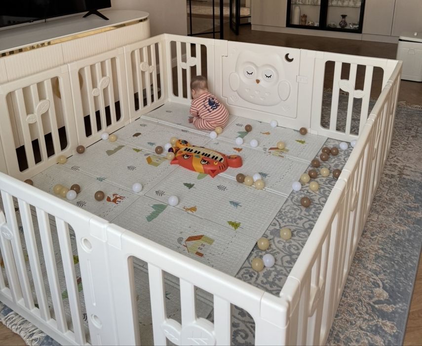 Игровой манеж напольный