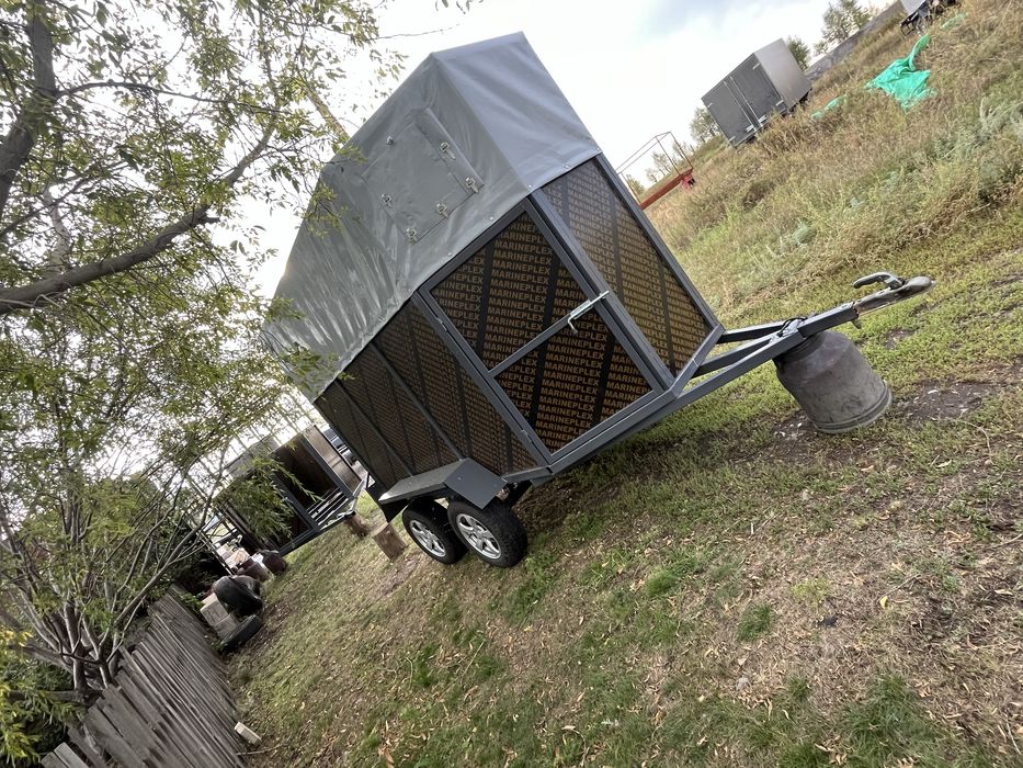 Коневозка прицеп новый