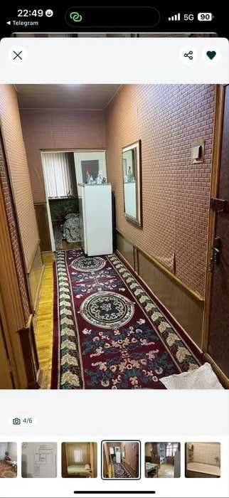 Аренда 2 хонали массив Тузель 1, Крестик, дока Хлеб