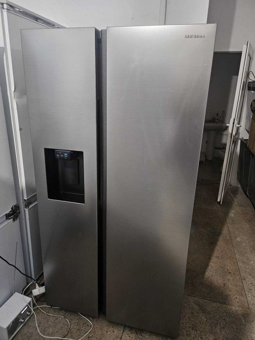 Frigider Samsung RS64DG5303S9EO Side by side, 178 cm,635 l, No Frost, Argintiu !