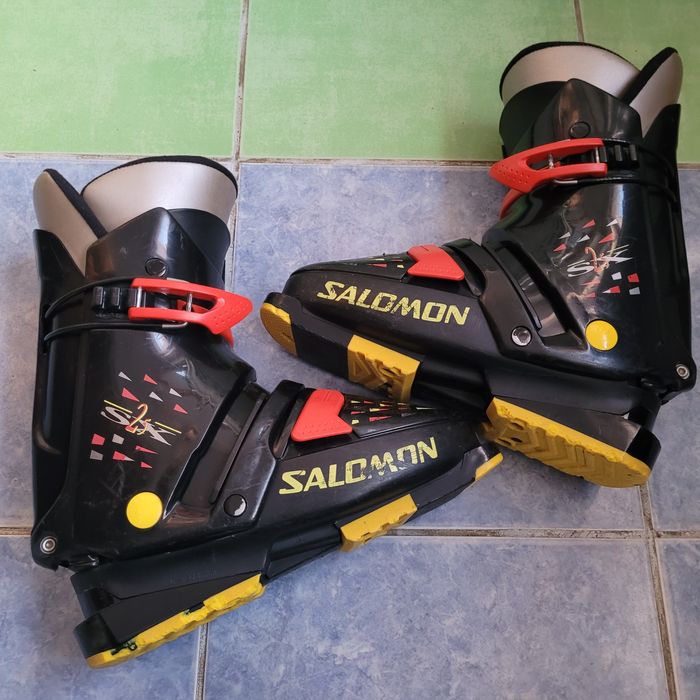 Schi ski Volkl 120 cm și clăpari Salomon 35 EU