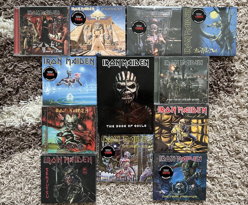 Продам компак диски группы Iron Maiden