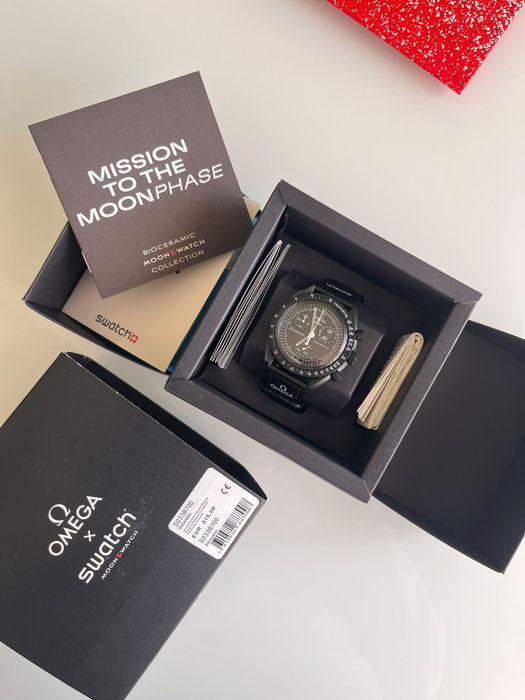 Vând ceas Omega x Swatch Bioceramic Moonswatch