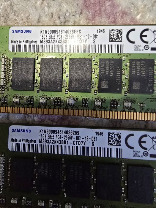 Memorii 16gb DDR4 ECC Samsung pt. Server