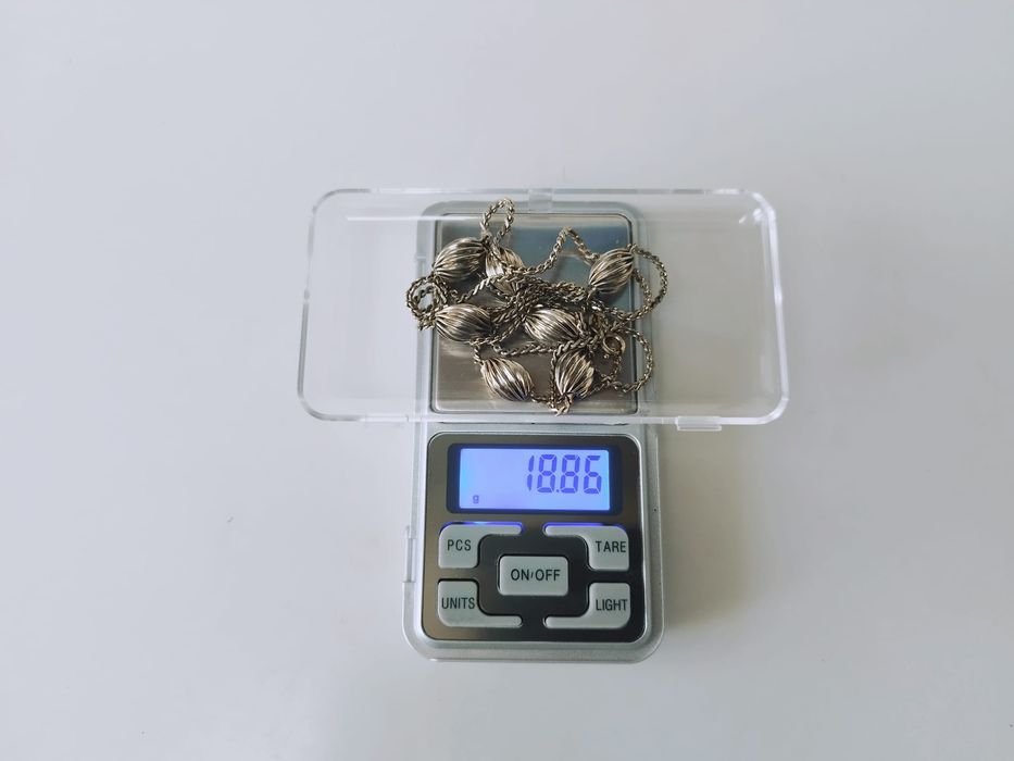 Vechi colier Grosse, placat cu argint, Dior, copii