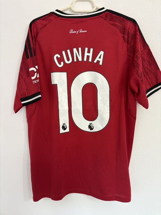 Tricou Manchester United cu Cunha