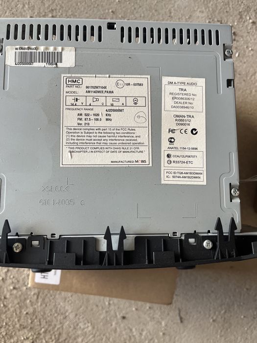 Radio Cd Santa Fe 2013