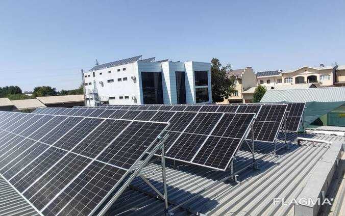 Quyosh panellari ustanovkasi