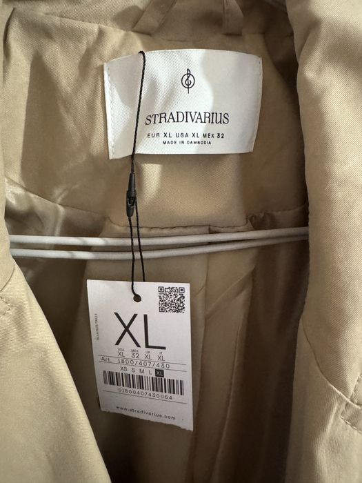 Trenci nou dama Stradivarius XL