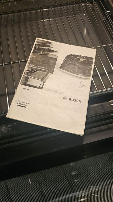 фурна за вграждане bosch ,  не различима от нова .