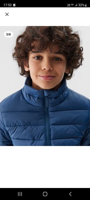 Geaca copii 4F marime128 cm