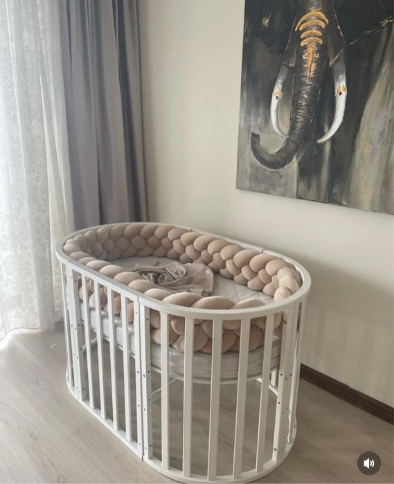 Манежка детская вместе с матрасом