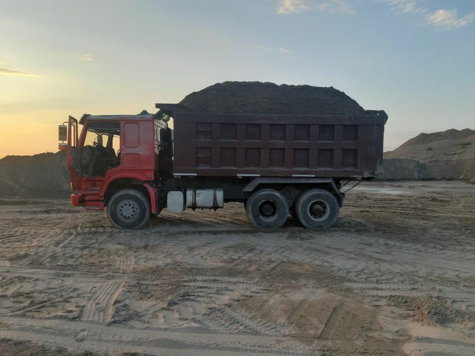 Клинец щебень klines sheben qum песок камаз