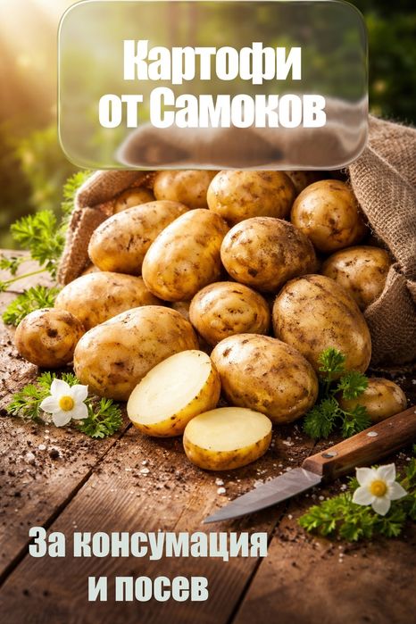 Картофи за консумация и посев (семена) от Самоков. Сорая, Агрия,клас А