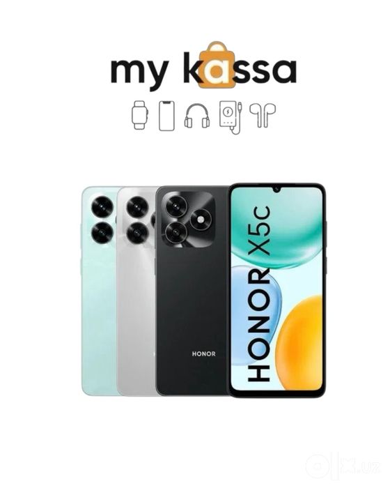Honor X5c 4/64Gb Black, Blue • доставка