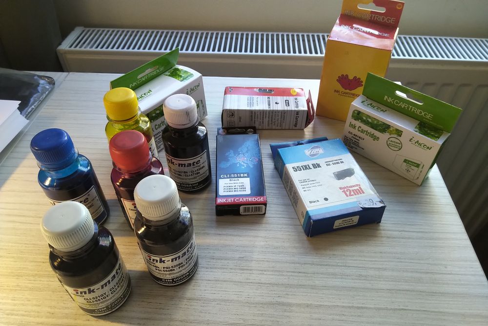 Vând 2 imprimante foto Canon Pixma