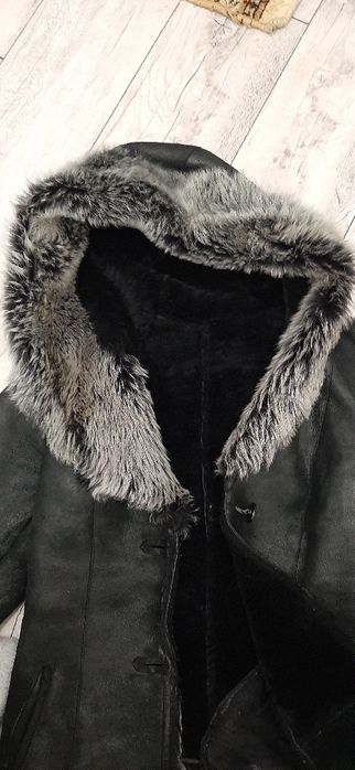 Дубленка кожанная