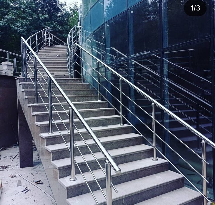 Перила из нержавеющей стали