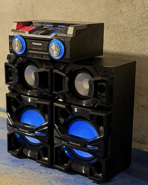 Аудио система Panasonic SC-MAX4000EK, CD плеър, FM тунер, Bluetooth, NFC, 2400W