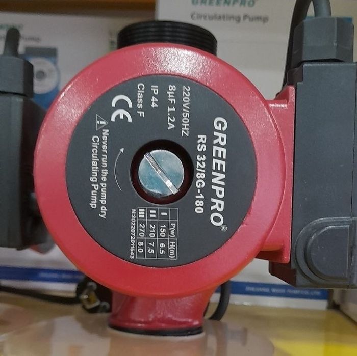 Циркуляционный насос для гвс для отопления Greenpro RS32/8-180 model