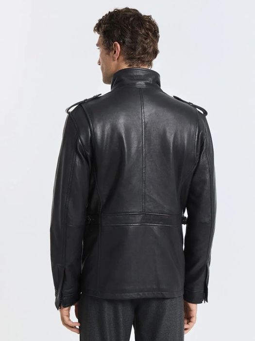 Мужская кожаная куртка