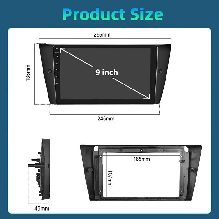 Navigatie Android dedicata BMW E90/E92/E93 (2005-2012)
