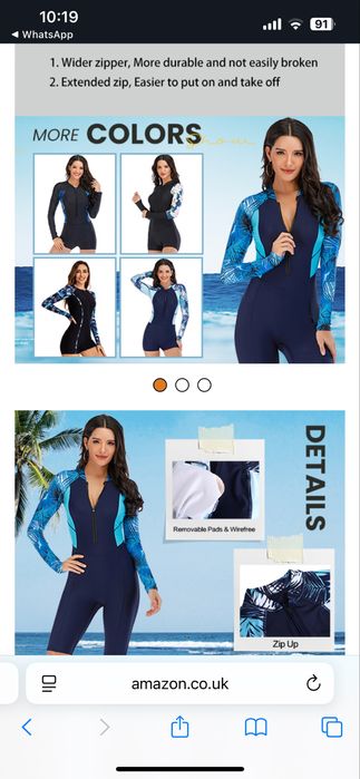 Costum de baie Longsleeve