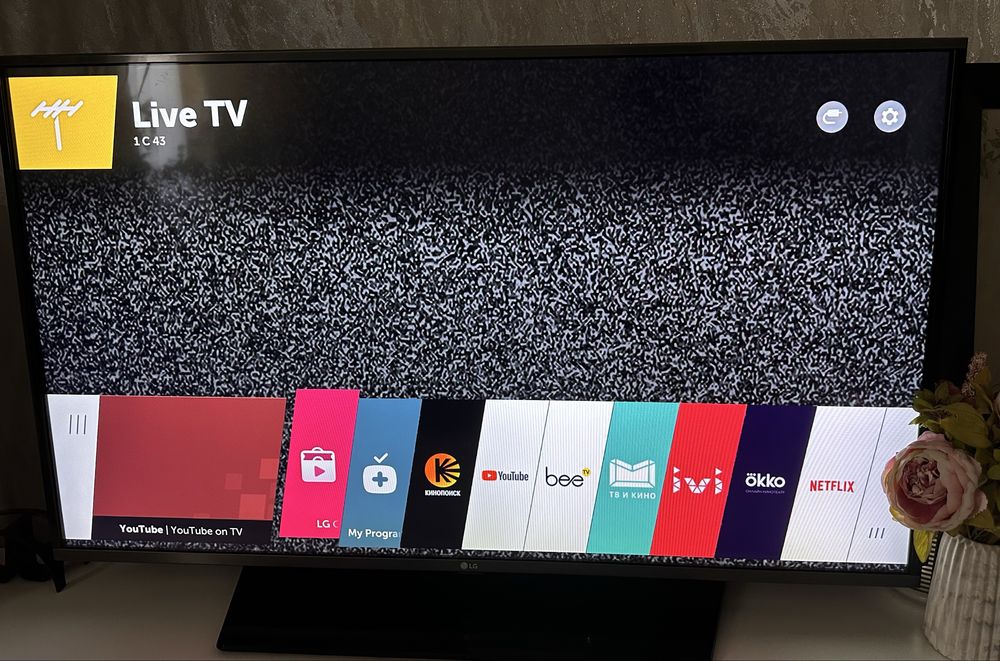 Smart TV телевизор LG 49