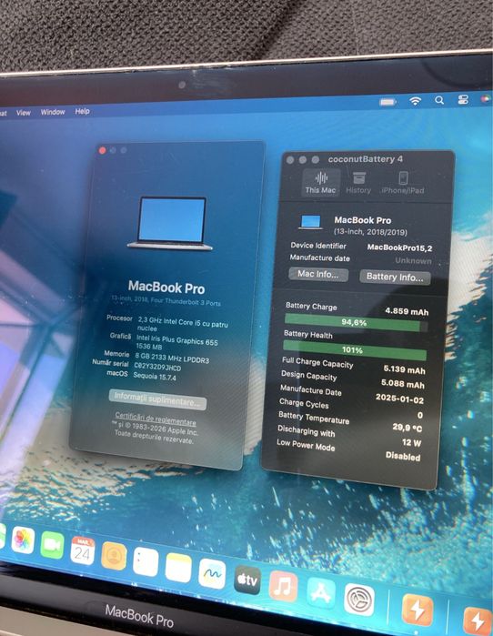 • Macbook  Pro • Air • M1 • piese dezmembrez