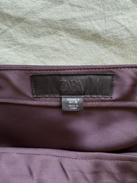Zara, сатенена (slip skirt стил)