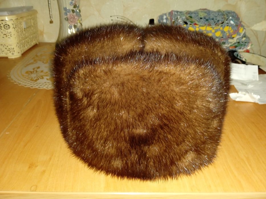 Шапка мужская норковая