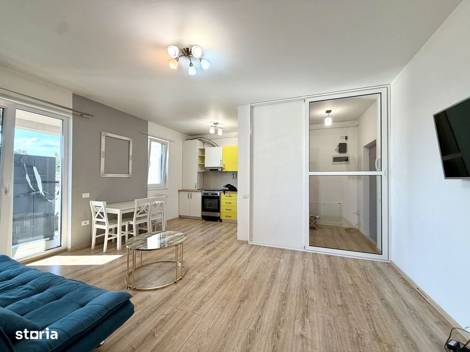 Apartament spatios, 2 camere, 46.4 mp, etaj 1  - zona Cora