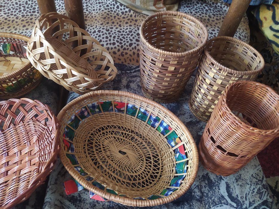 Плетеные корзины!