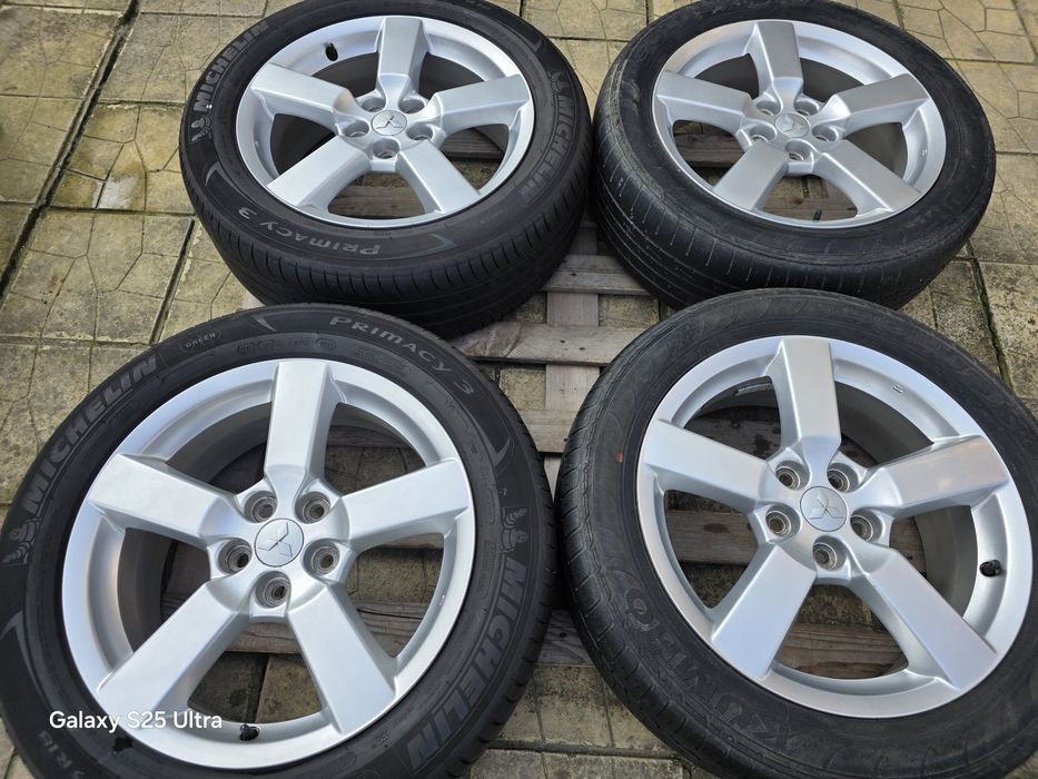 Лети джанти 18ки 5х114.3 Mitsubishi + летни гуми 225/55/18